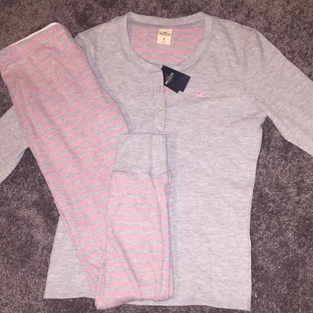 Hollister pajama set.